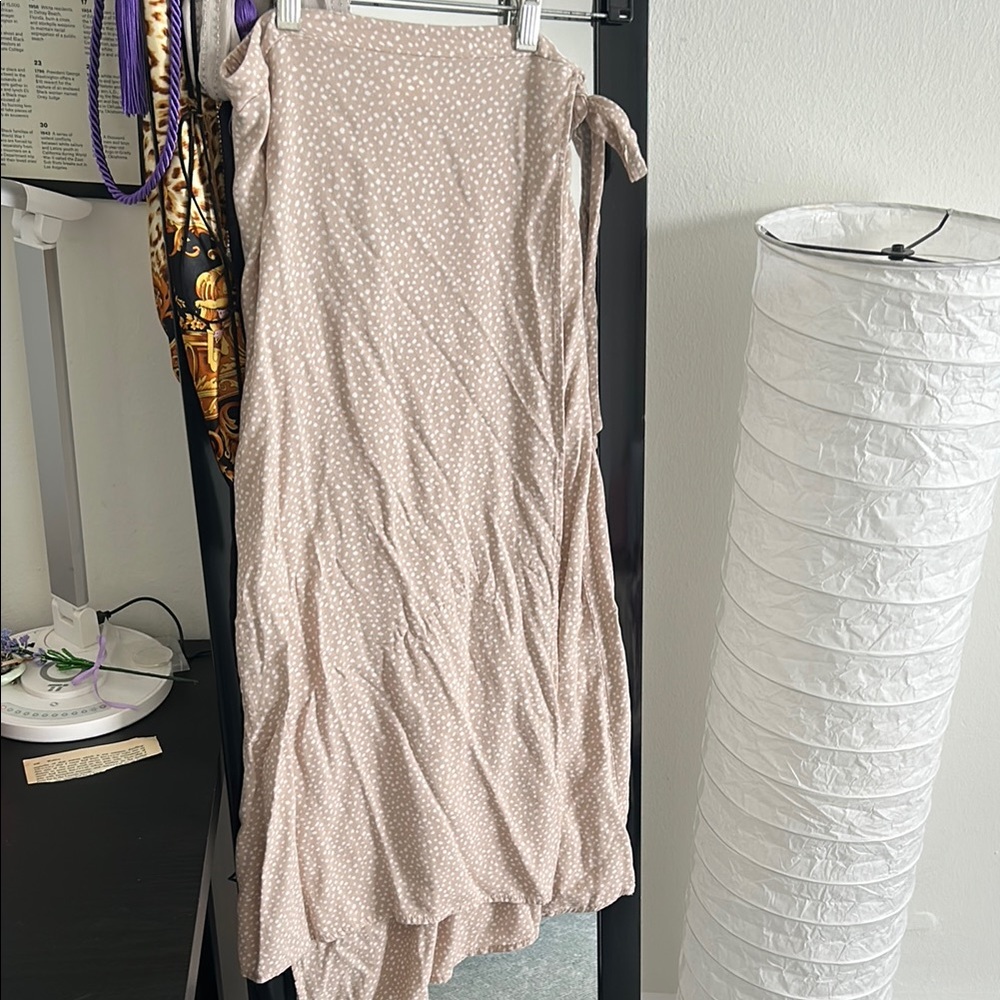 Polka Dot wrap skirt